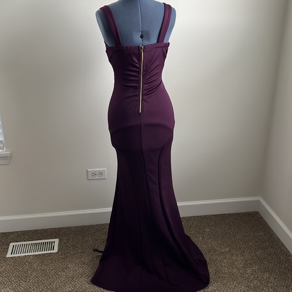 Purple Windsor Formal Dress - Picture 4 of 9